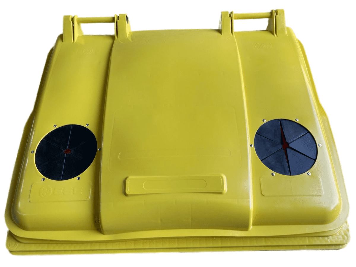 Контейнер 1100 л, ESE, отвори під ПЕТ.